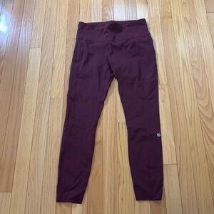 Lululemon fast and free.  28”. Size 8